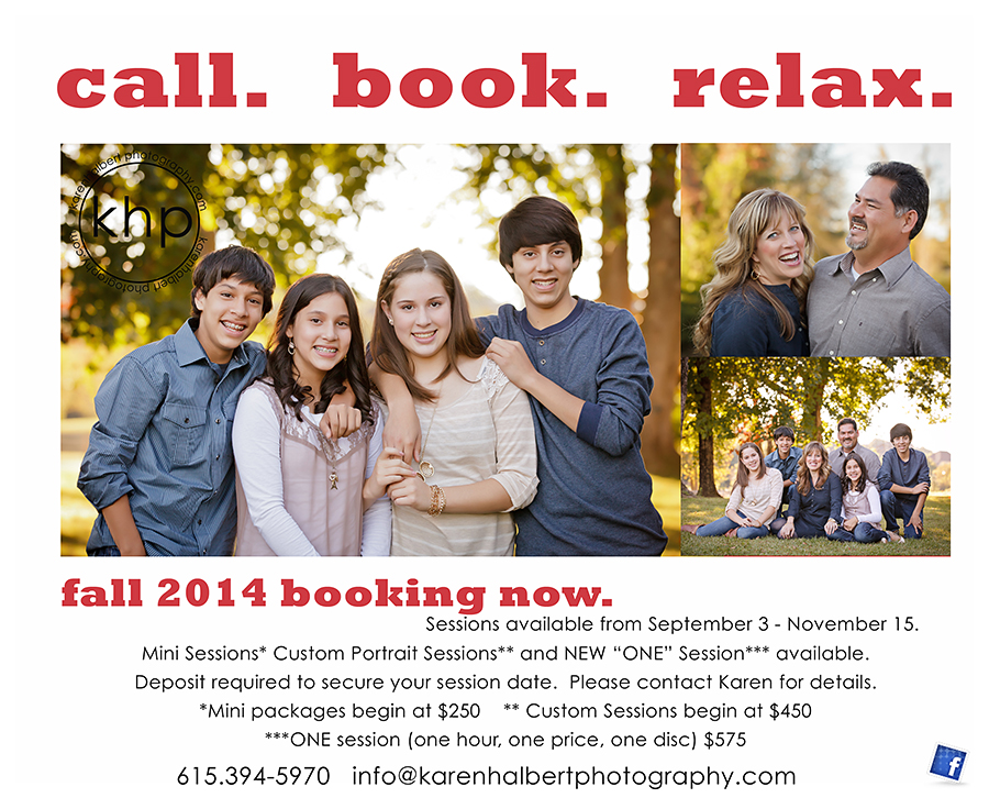 fall booking now 2014