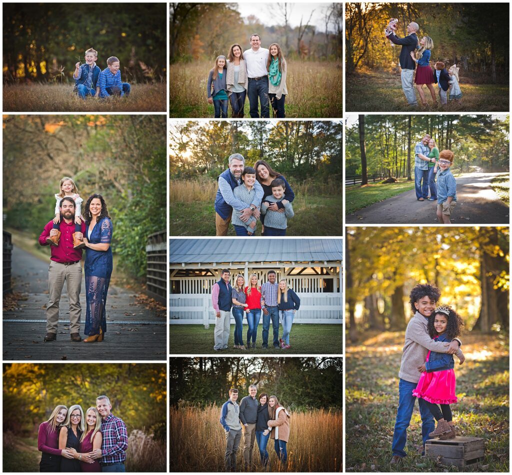 fall outdoor family nashville sessions photography